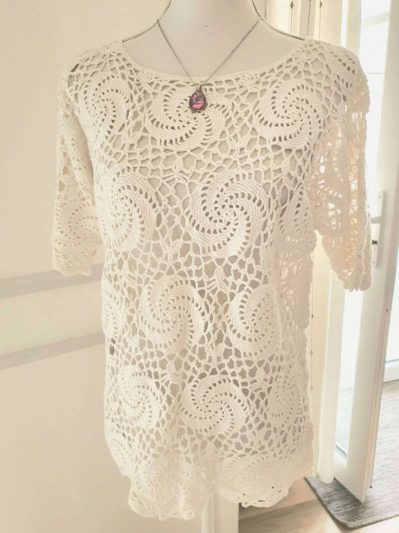 Haut dentelle " rodier"